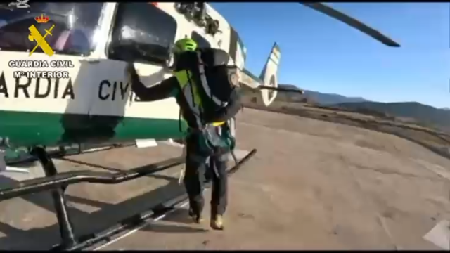 Rescate de un joven de 21 años en Ávila