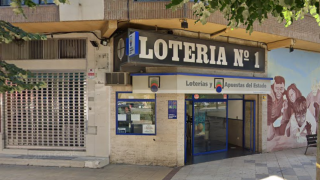Imagen de la Administración de Lotería número 1 del municipio burgalés de Miranda de Ebro