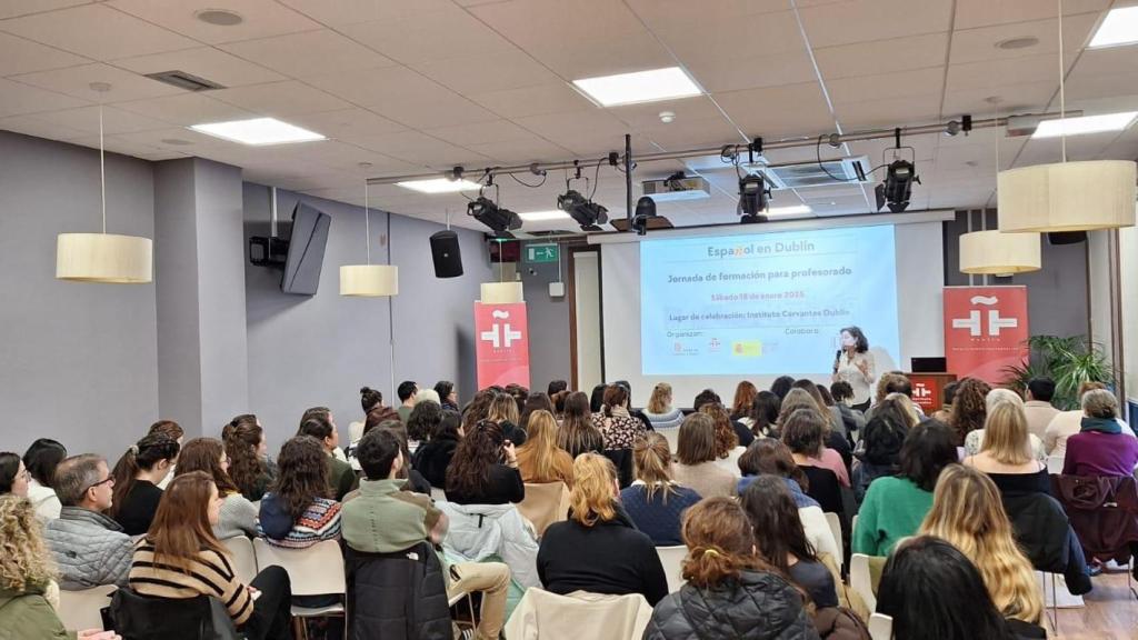 Imagen de uno de los cursos de español