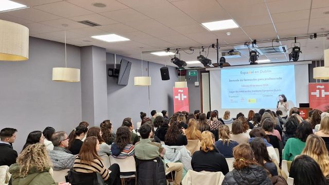 Imagen de uno de los cursos de español