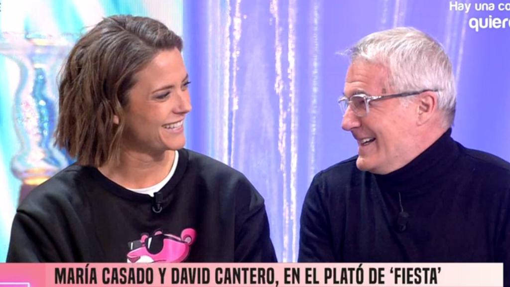María Casado y David Cantero en 'Fiesta'.