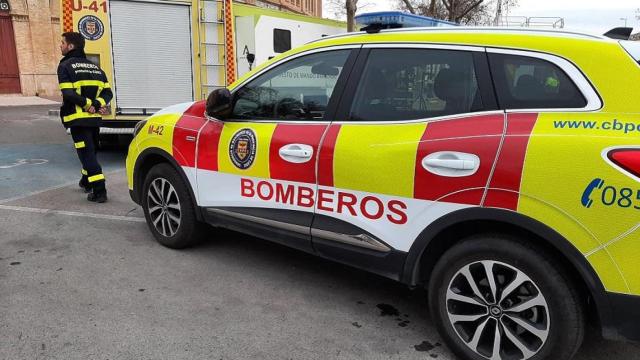 Imagen de archivo de efectivos de Bomberos.