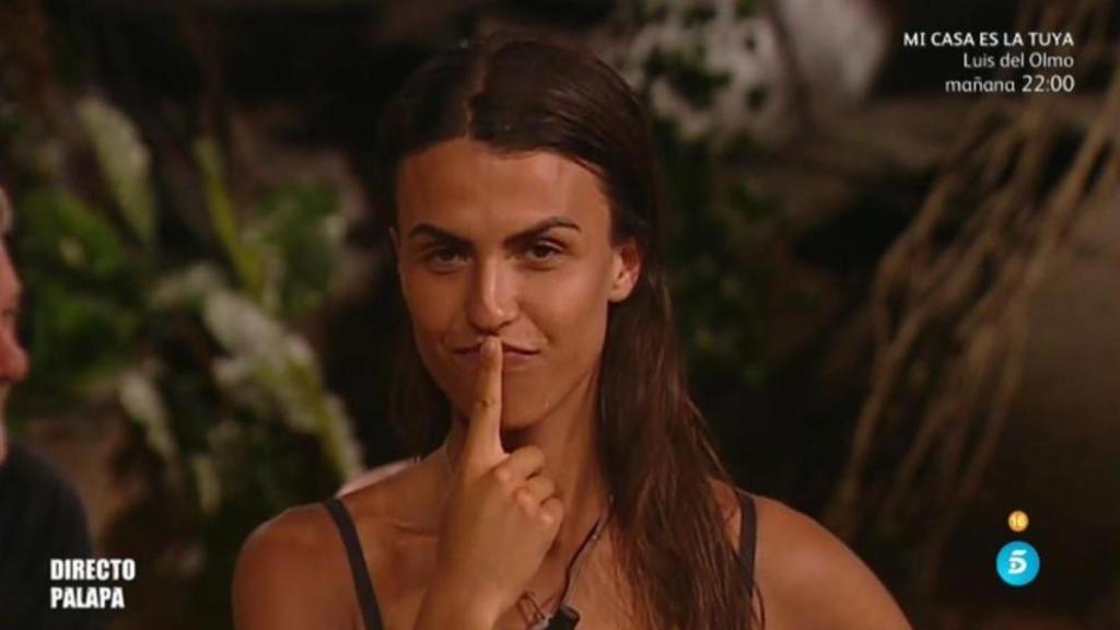 Sofía Suescun, durante una de sus participaciones en 'Supervivientes', en Telecinco.