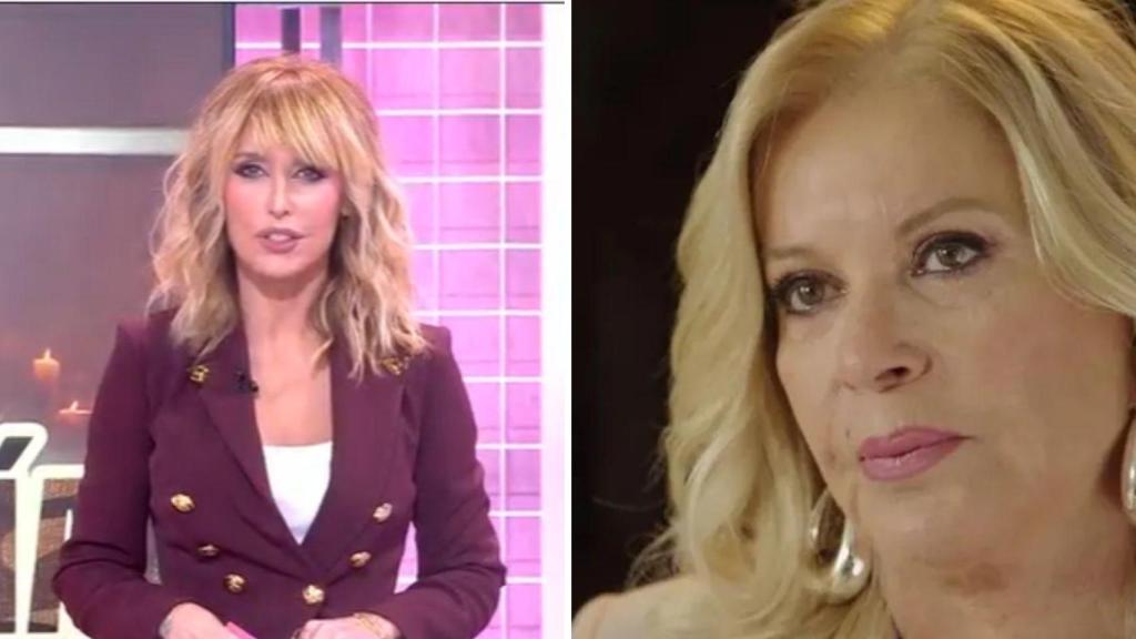 Emma García y Bárbara Rey.