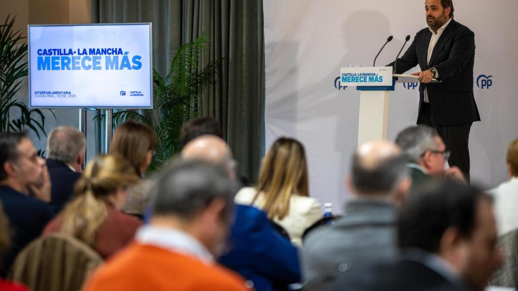 Un momento de la intervención de Paco Núñez.