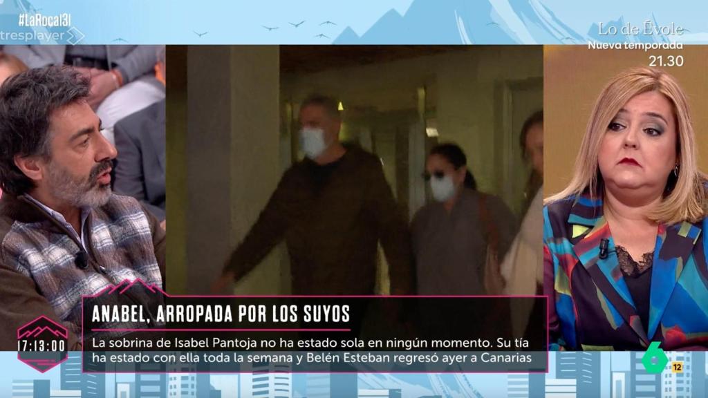 Juan del Val y Pilar Vidal en 'La Roca'.