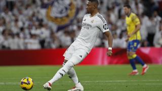 David Alaba, con el Real Madrid