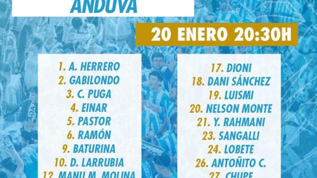 Estas son las novedades en la convocatoria del Málaga CF para el partido contra el Mirandés