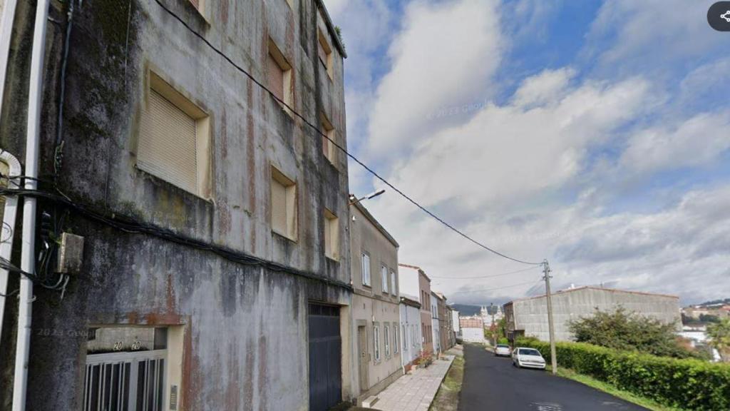 Calle Agra da Garrida en Santiago.