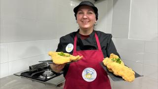 Cecilia, dueña de Camiños e Sabores.