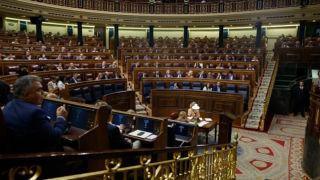 Un pleno en el Congreso de los Diputados.