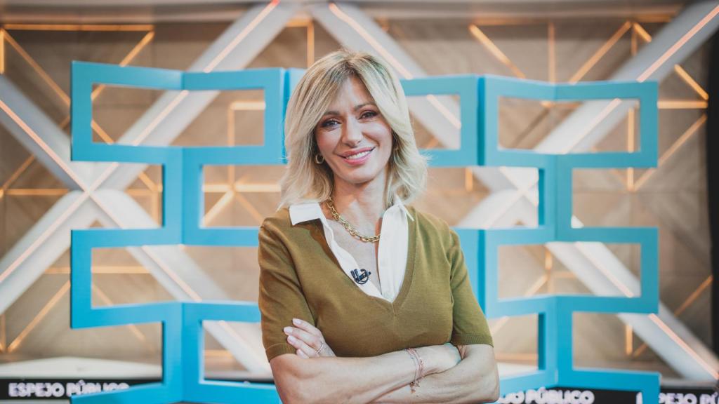 Susanna Griso posa para EL ESPAÑOL en una pausa publicitaria.