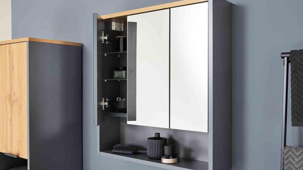 Armario de baño con espejo San Diego.