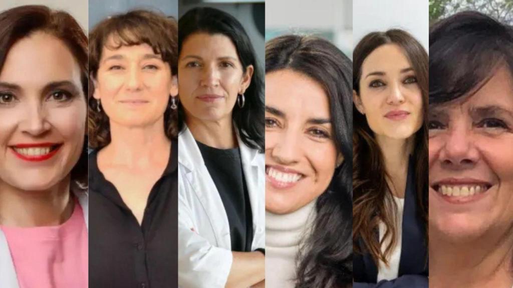 De izquierda a derecha: Marián García García, María del Puerto Morales Herrero, Lucía González Cortijo, Ana María Lopéz de San Román Alves, Almudena Nuño González y Carmen Simón.