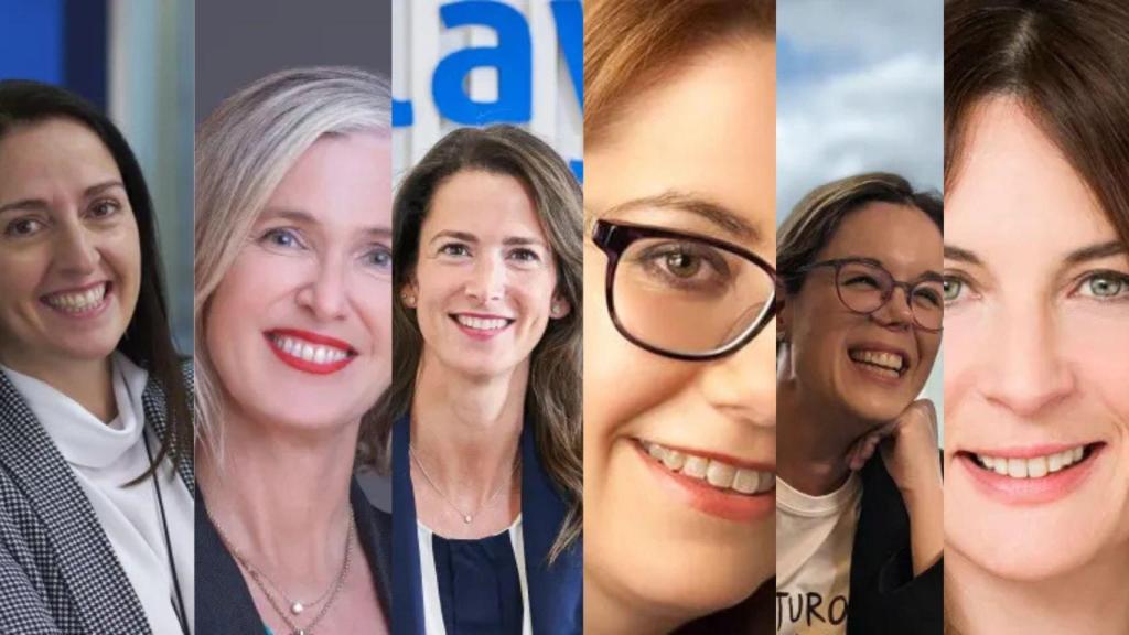 De izquierda a derecha: Norma Soler Llorens, María Zarraluqui Darder, Emma Ruíz de Azcárate, Noelia González Rodríguez, Conchita Díaz Cantarero y Esther Morell Gonzalo.