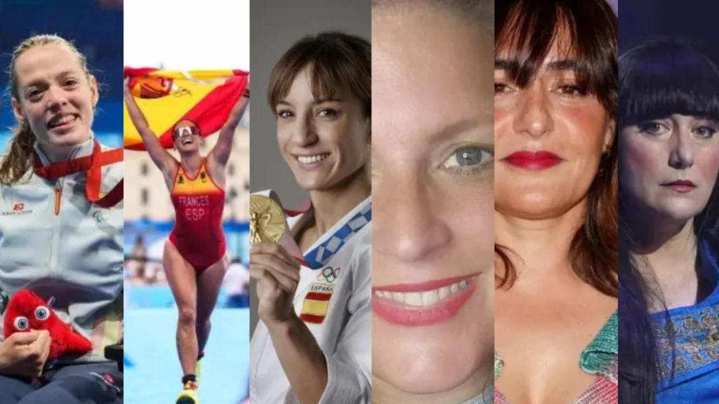 De izquierda a derecha: Marta Fernández Infante, Marta Francés Gómez, Sandra Sánchez, Elena Vallejo López, Candela Peña y Saioa Hernández.