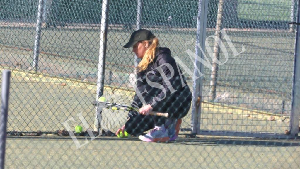 El partido de tenis de Amber Heard.