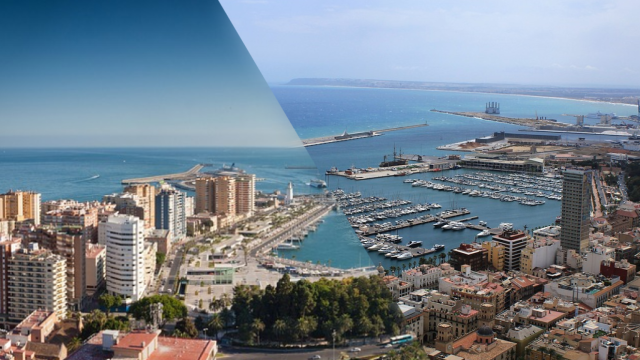 Alicante y Málaga, dos ciudades con muchos puntos en común.