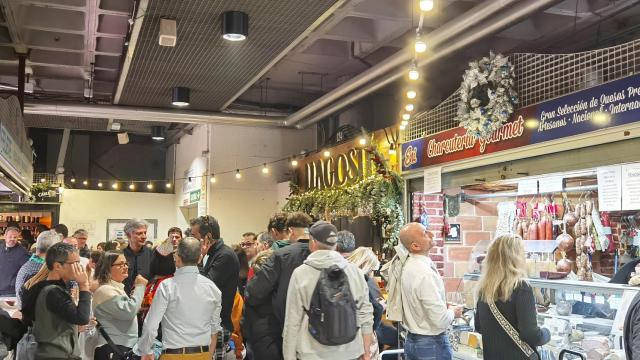 El Mercado Central de Alicante en estas Navidades.