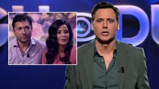 Ion Aramendi, Ángel Cristo y Ana Herminia Illas, en un fotomontaje de BLUPER.