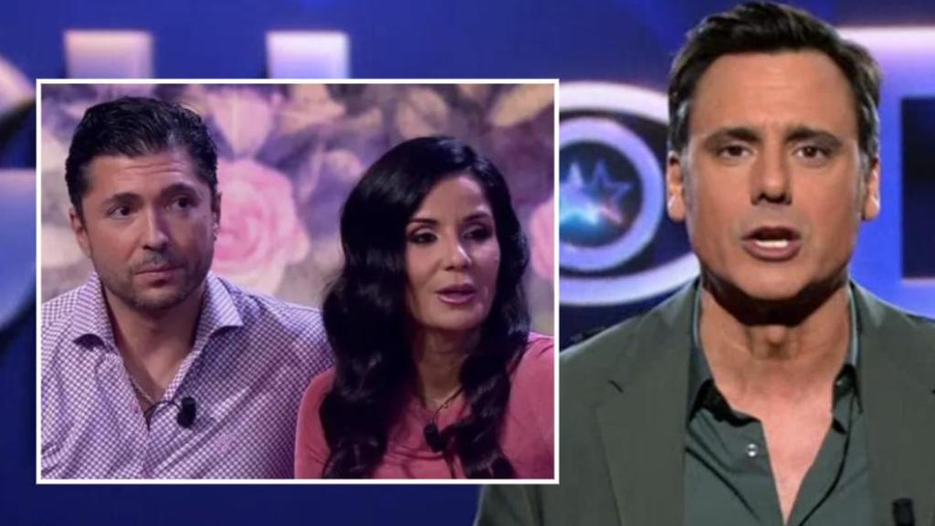 Ion Aramendi, Ángel Cristo y Ana Herminia Illas, en un fotomontaje de BLUPER.