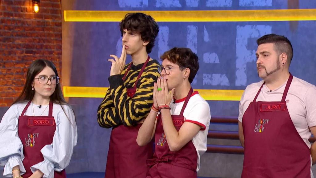 Los concursantes de 'Next Level Chef' en su segunda entrega en Telecinco.