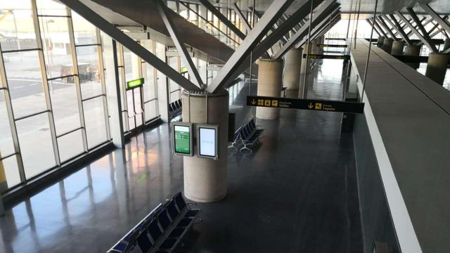 Aeropuerto de Ciudad Real. Foto: CRIA.