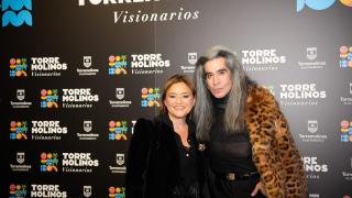 Margarita del Cid con Mario Vaquerizo.