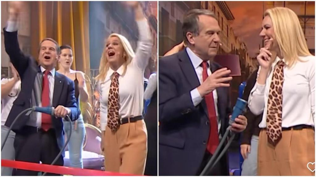 Abel Caballero y Henar Álvarez.