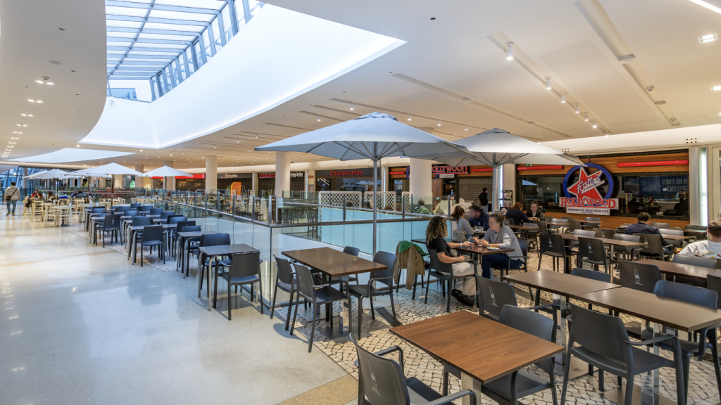 La planta de restauración del Centro Comercial Gran Vía de Vigo.
