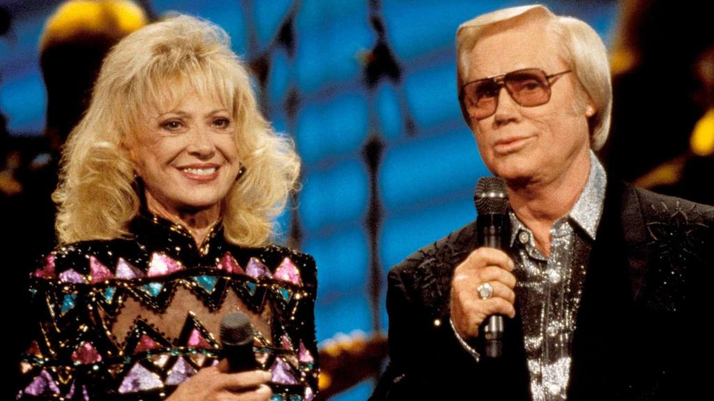 Los músicos country Tammy Wynette y George Jones, en una imagen de archivo.