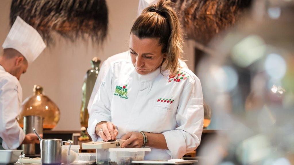 La chef Begoña Rodrigo, en 'La Salita'. La Salita