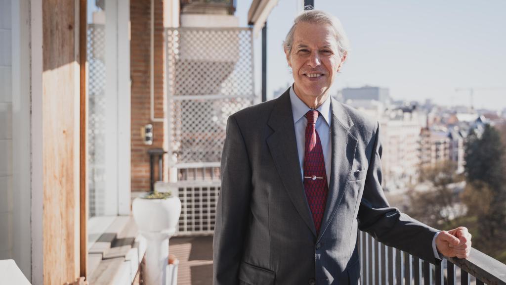 Cristóbal Colón de Carvajal, duque de Veragua y marqués de Jamaica, durante la entrevista con EL ESPAÑOL.