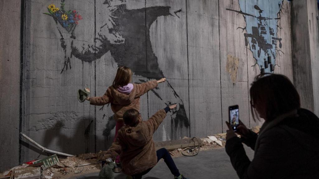 Obras de Bansky en el Museo de Madrid