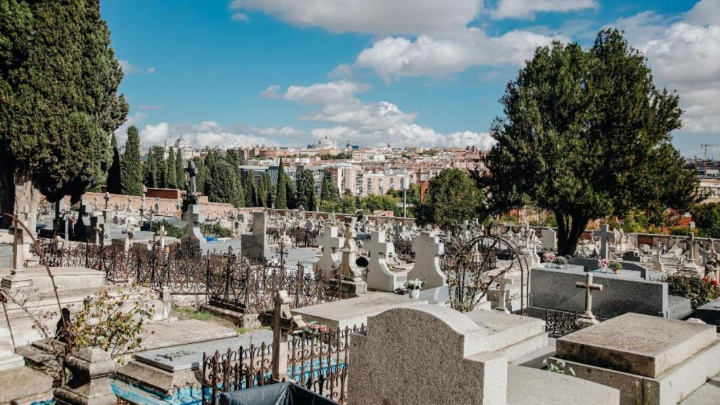 Vista del cementerio Sacramental de San Isidro de Madrid.