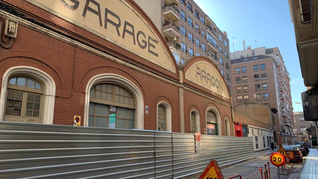 La zona ha sido ya señalizada para comenzar los trabajos.