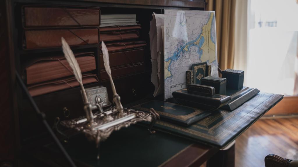 Detalle del domicilio de Cristóbal Colón en Madrid.