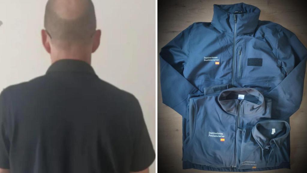 El nuevo uniforme de los funcionarios de prisiones.