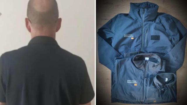 El nuevo uniforme de los funcionarios de prisiones.