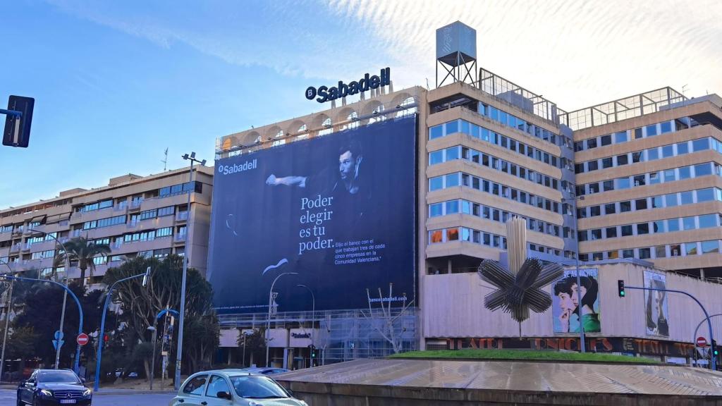 La sede del Banco Sabadell en Alicante este pasado diciembre.