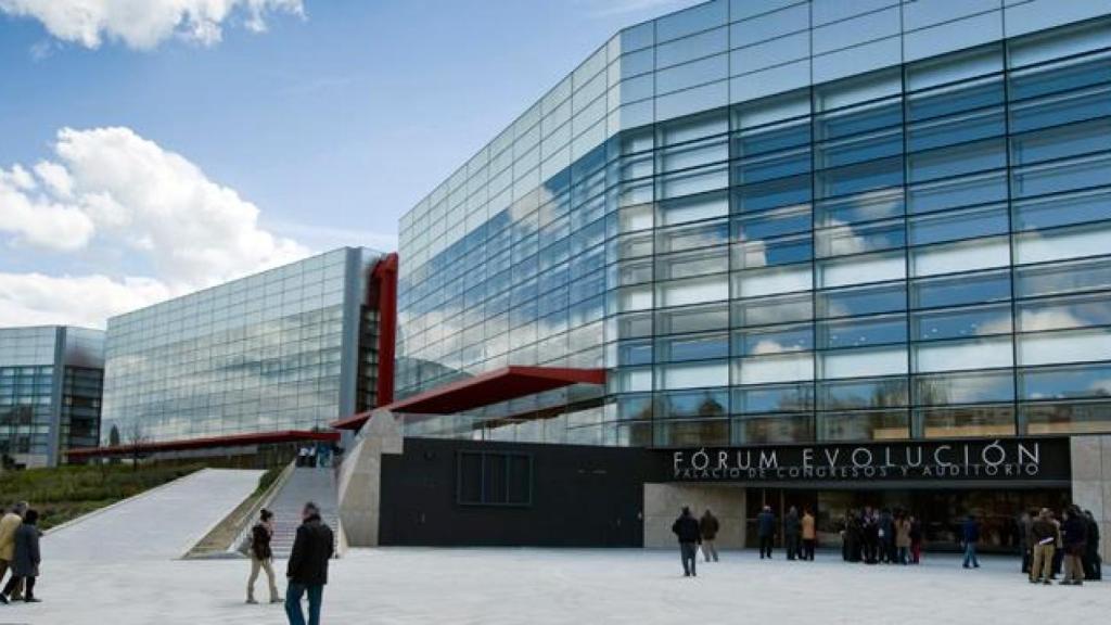 El edificio del Fórum Evolución, en Burgos