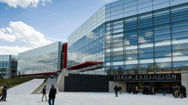 El edificio del Fórum Evolución, en Burgos