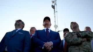 Donald Trump en el lanzamiento del sexto vuelo de prueba del cohete SpaceX Starship el 19 de noviembre de 2024.