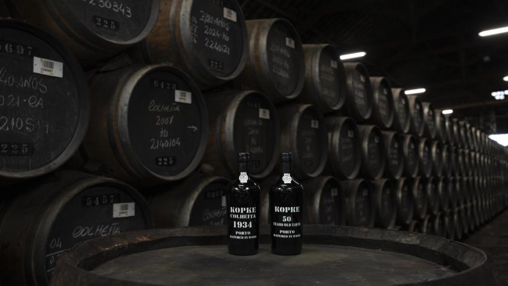 La bodega donde envejecen los vinos Kopke.