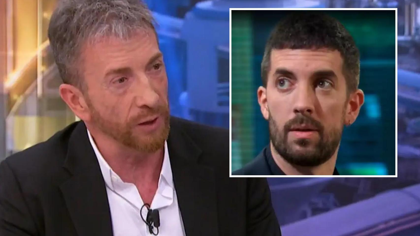 Pablo Motos y David Broncano en un fotomontaje realizado por BLUPER.