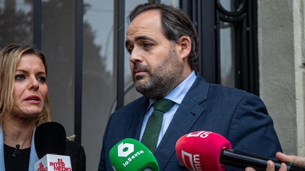 Paco Núñez, presidente del PP de Castilla-La Mancha, este martes en Madrid.