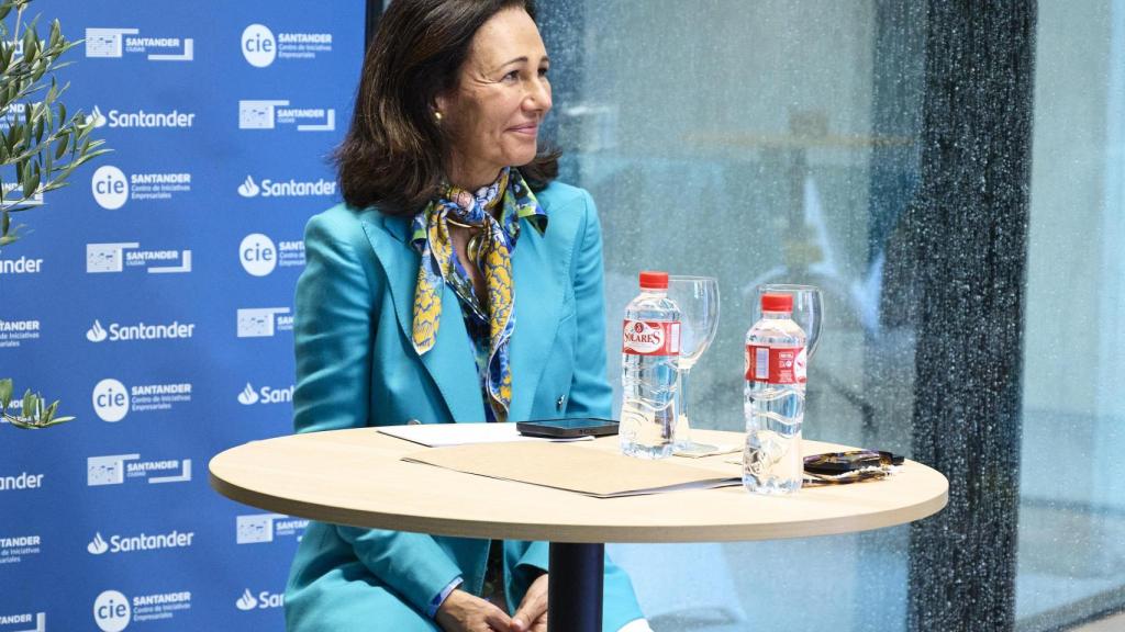 La presidenta de Banco Santander, Ana Botín
