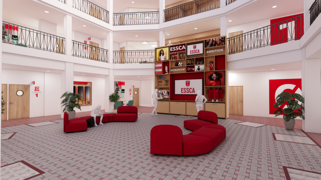 Parte de las instalaciones del nuevo campus de ESSCA en Málaga.