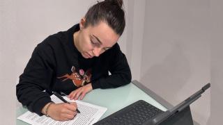 La profesora gallega Uxía García.