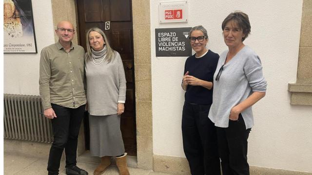 Los cuatro concejales díscolos de Santiago.